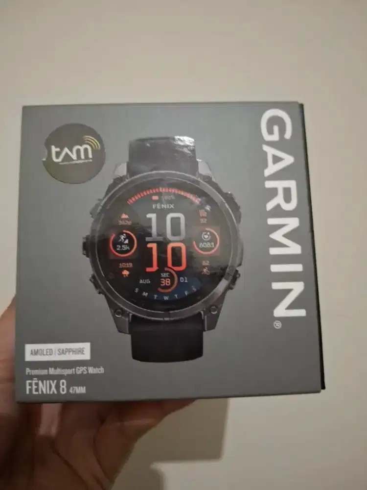 Garmin Fenix 8 47 amoled carbon
