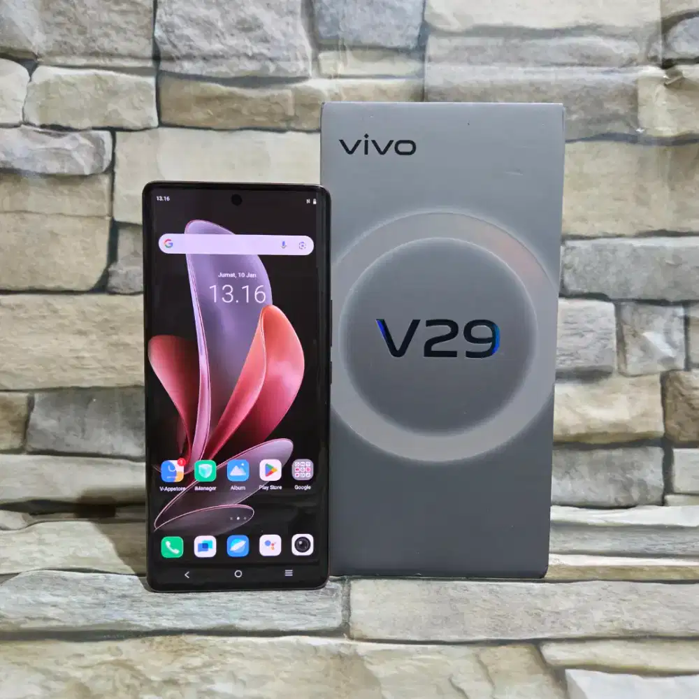 Vivo V29 5G 8/256 Red Fulset segel mulus 95%