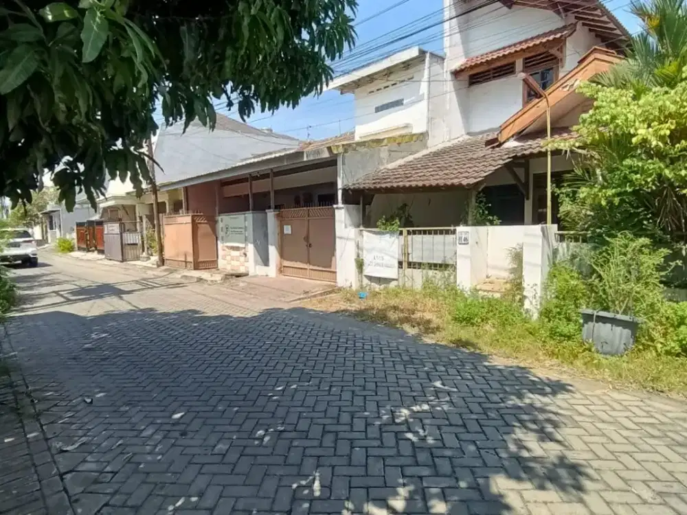 Jual Murah, Hitung Tanah, Rumah Sutorejo Tengah, row jalan 2,5Mobil