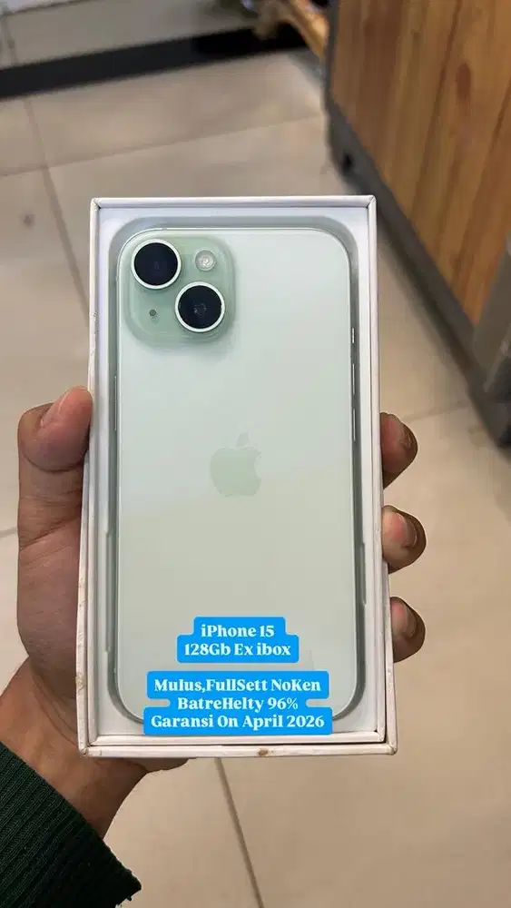 Iphone 15 internal 128Gb Ex ibox