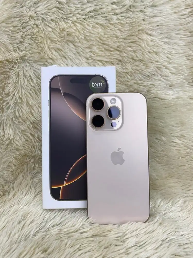 IPhone 16 Pro 256Gb Deserttitanium Garansi mei 2026 #3Gcom