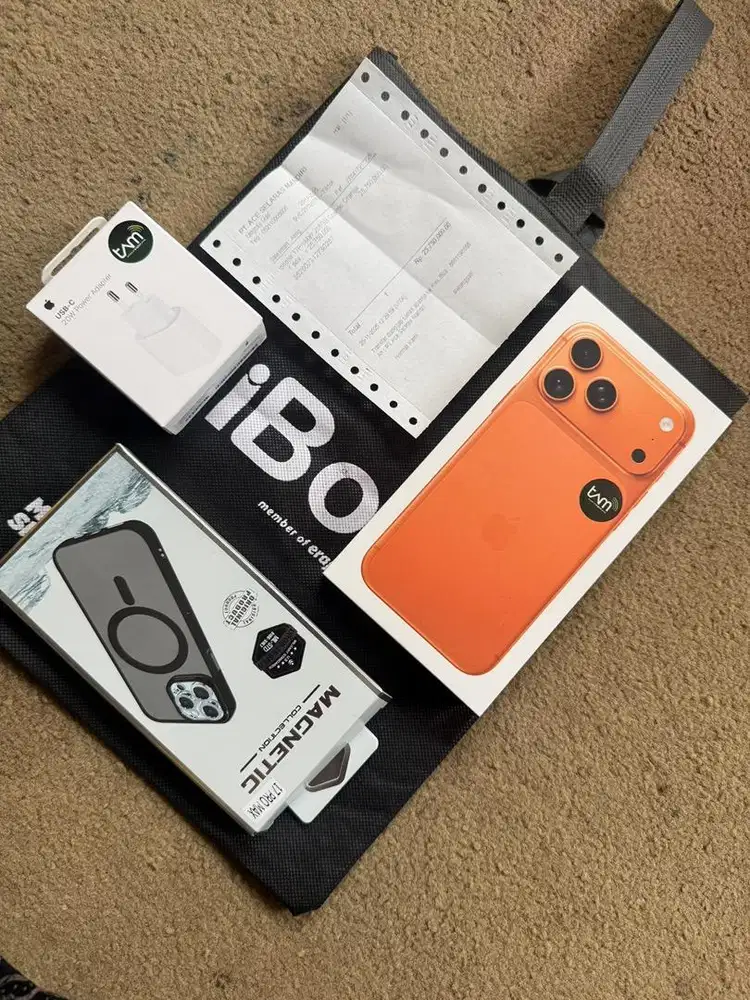 Iphone 17 pro max 256gb ibox baru banyak bonus