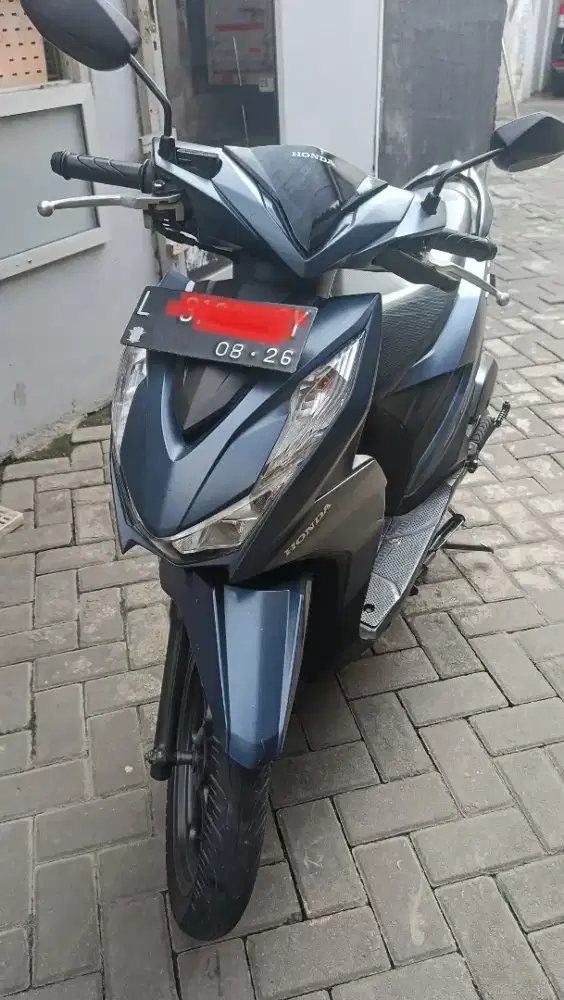 Dijual motor beat biru THN 2021 tangan pertama