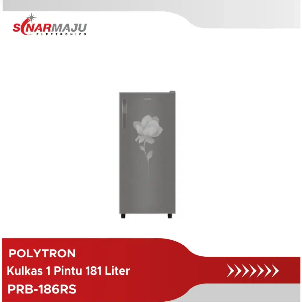 Kulkas 1 pintu POLYTRON PRB 186 RS