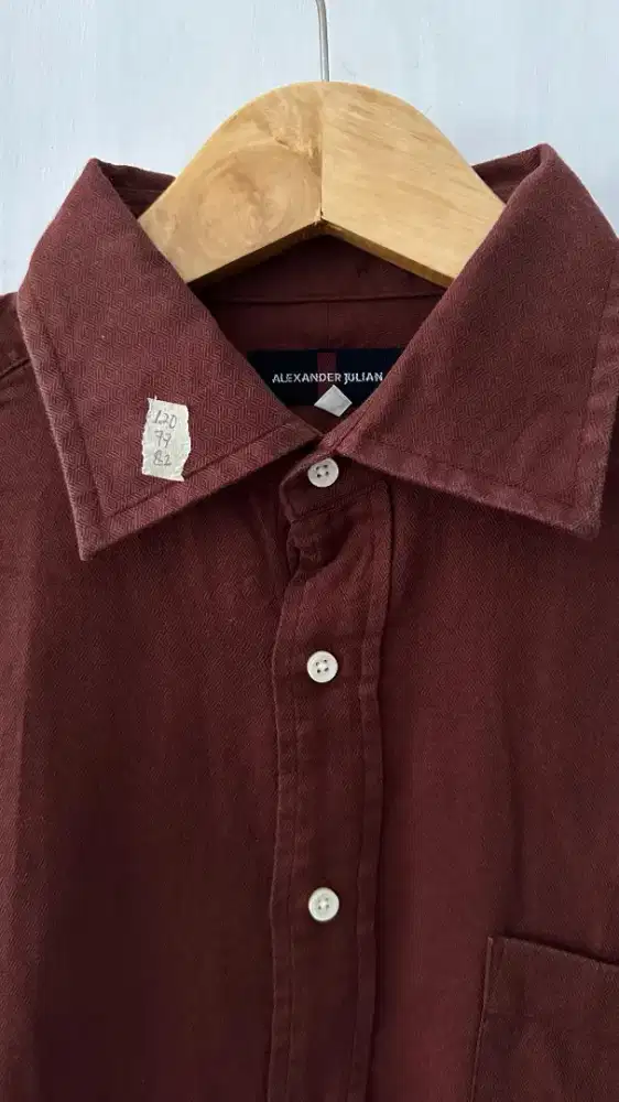 Kemeja Pria Ld 120 bahan katun adem