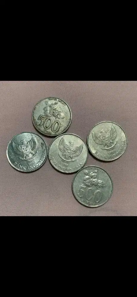 Dijual koleksi uang koin dan kertas tahun lama..