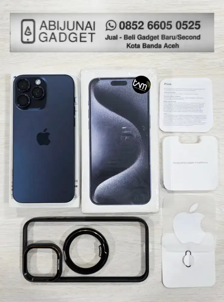 iPhone 15 Promax 256GB Resmi iBox Second Like New