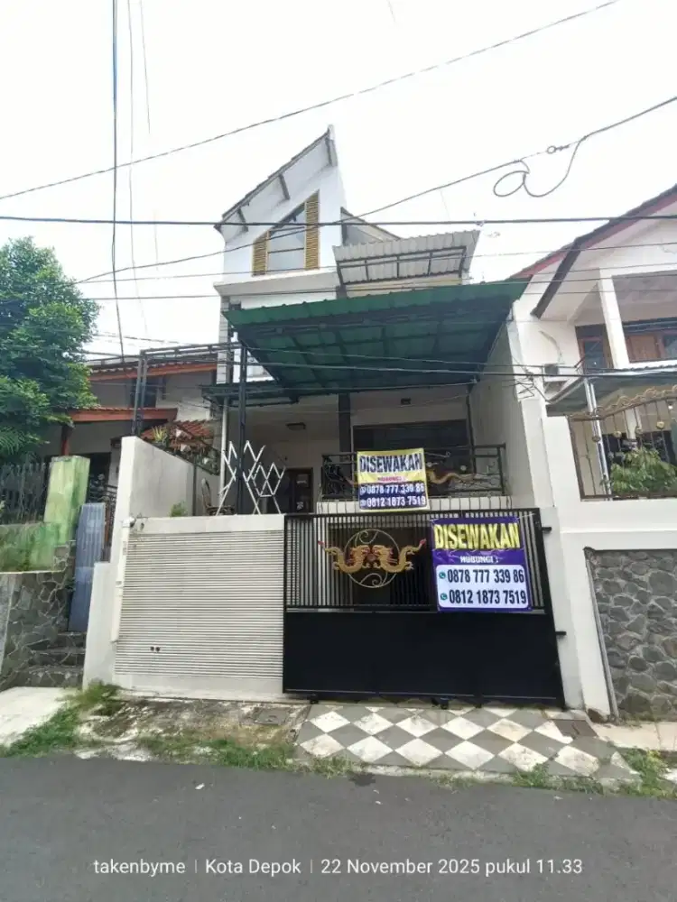 Disewakan rumah 3 LT lokasi Strategis dan Nyaman