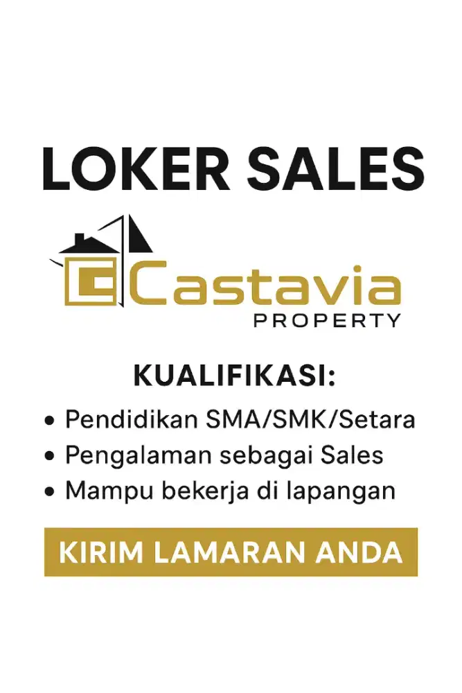 Lowongan Marketing / Laeader Marketing
