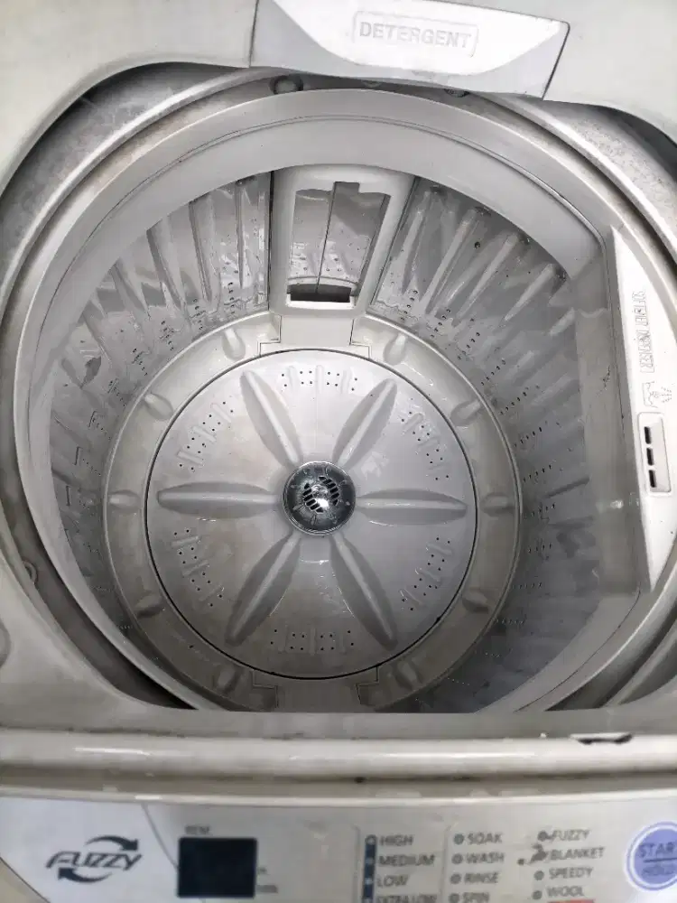 MESIN CUCI SAMSUNG TOP LOAD FUZZY LOGIC 9,5KG WA95B3S