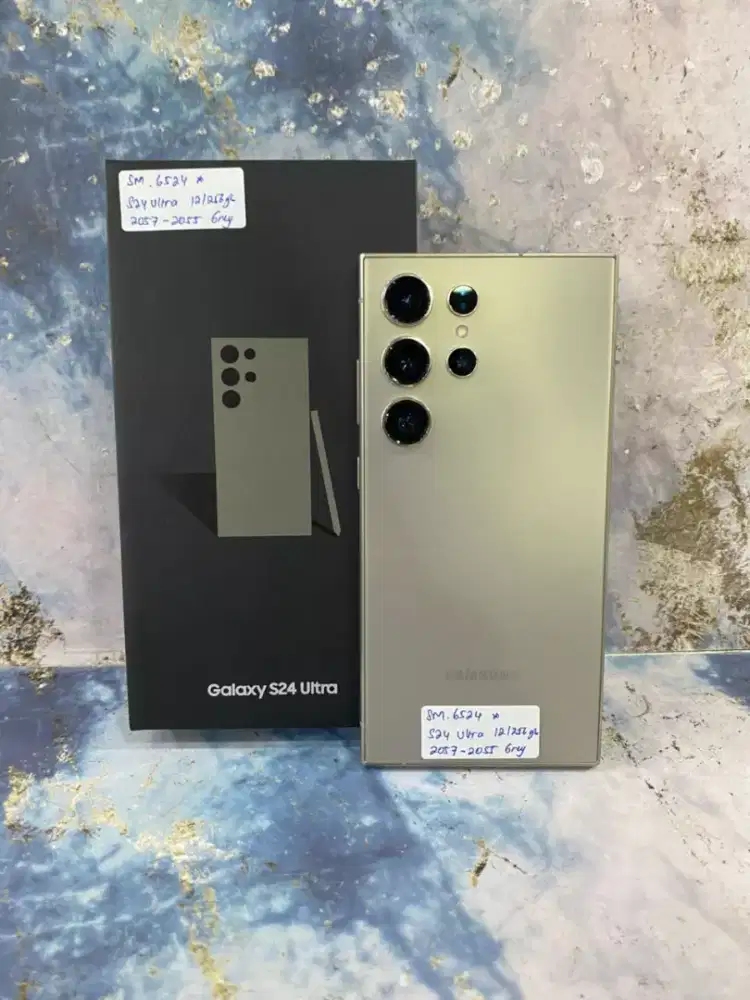 Di jual HP SAMSUNG GALAXY S24 ULTRA 5G RAM 12GB ROM 256GB GREY