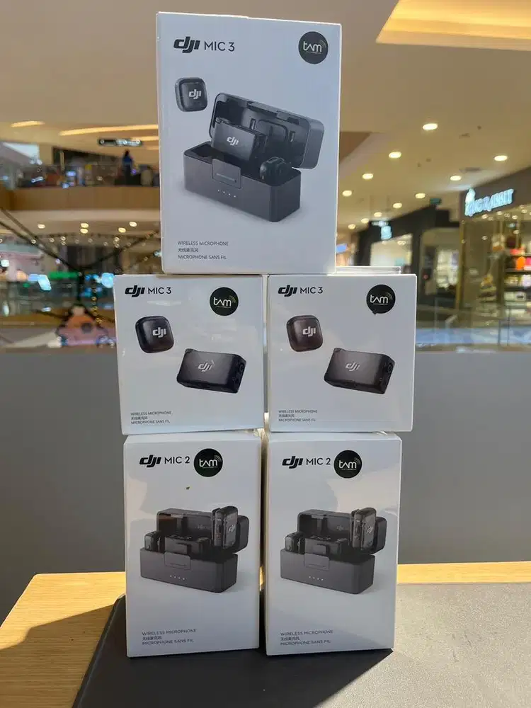DJI MIC SERIES MIC 2 DAN MIC 3