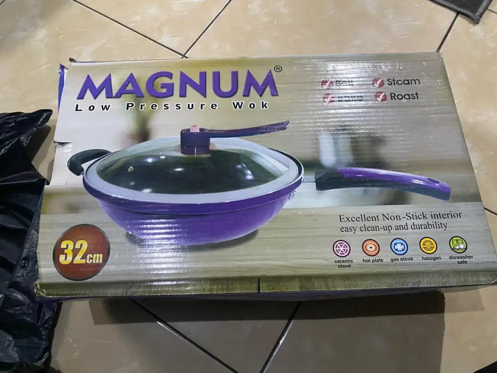 Wajan Magnum Low pressure wok