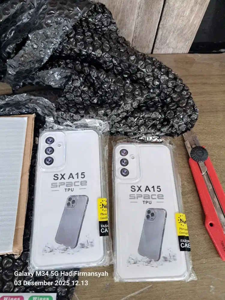 Case SPACE Samsung Galaxy A15 Clear