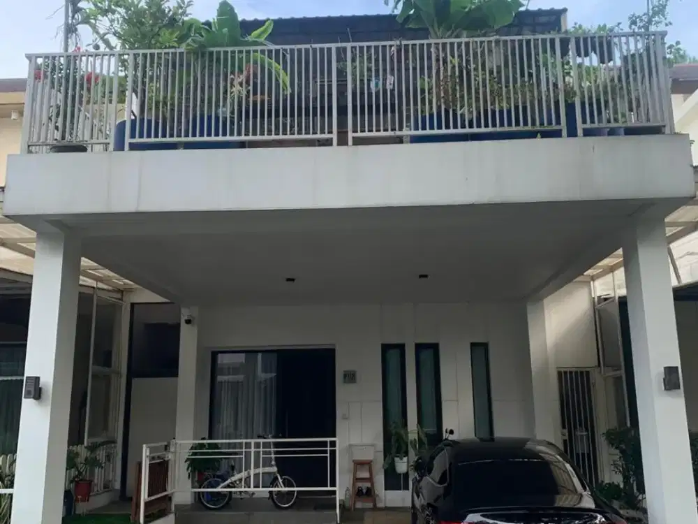 Dijual Rumah Modern Semi Furnish BSD City Tangerang Letak Strategis