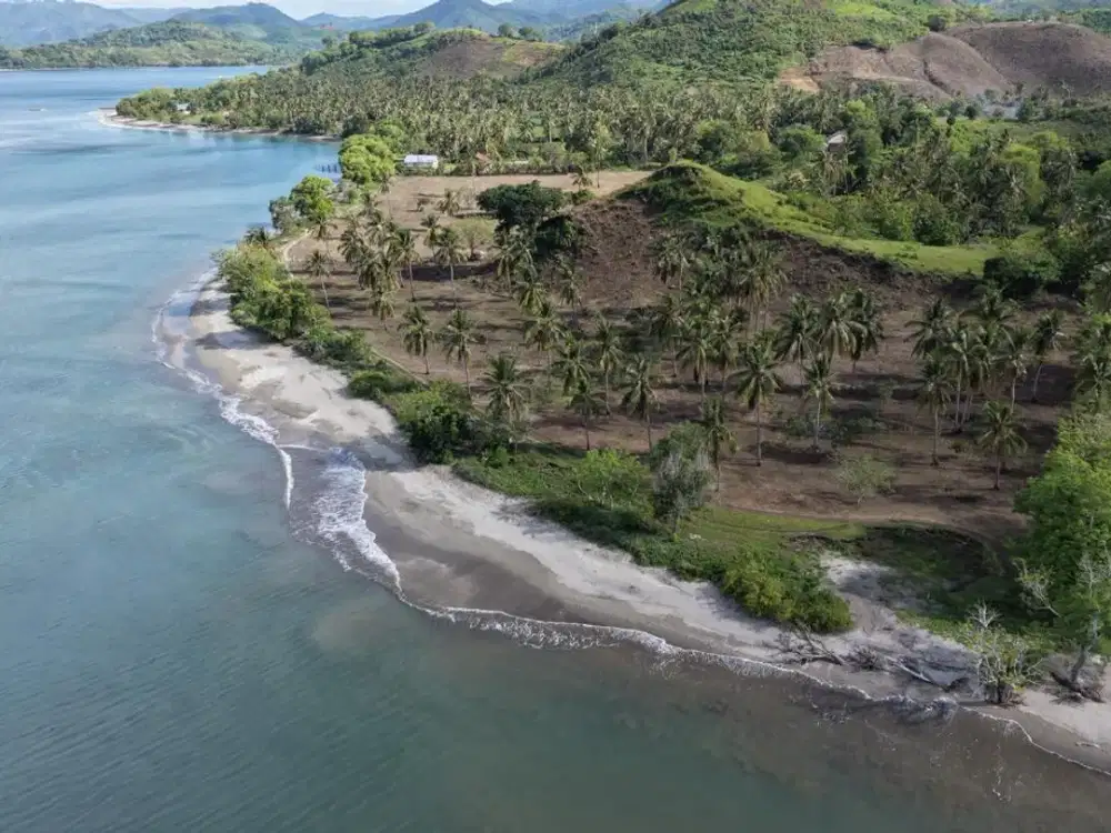 Tanah pinggir pantai Sekotong Batu Putih
