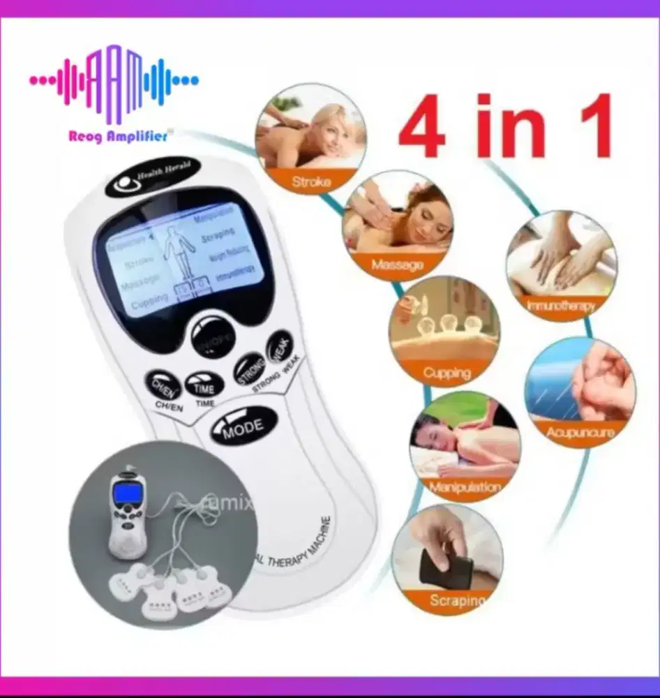 0Mesin Therapy Pijat Akupuntur Terapi Elektrik