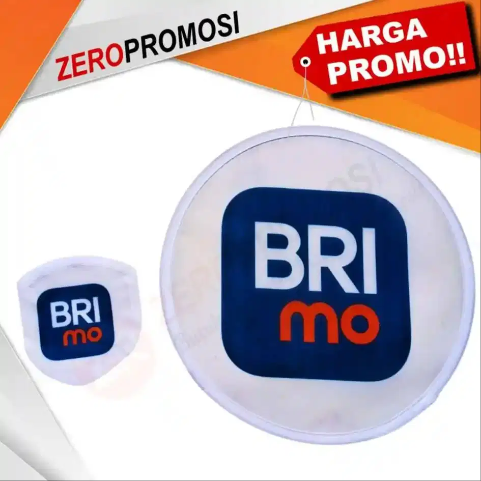 Kipas Lipat Promosi Parasut Custom Logo