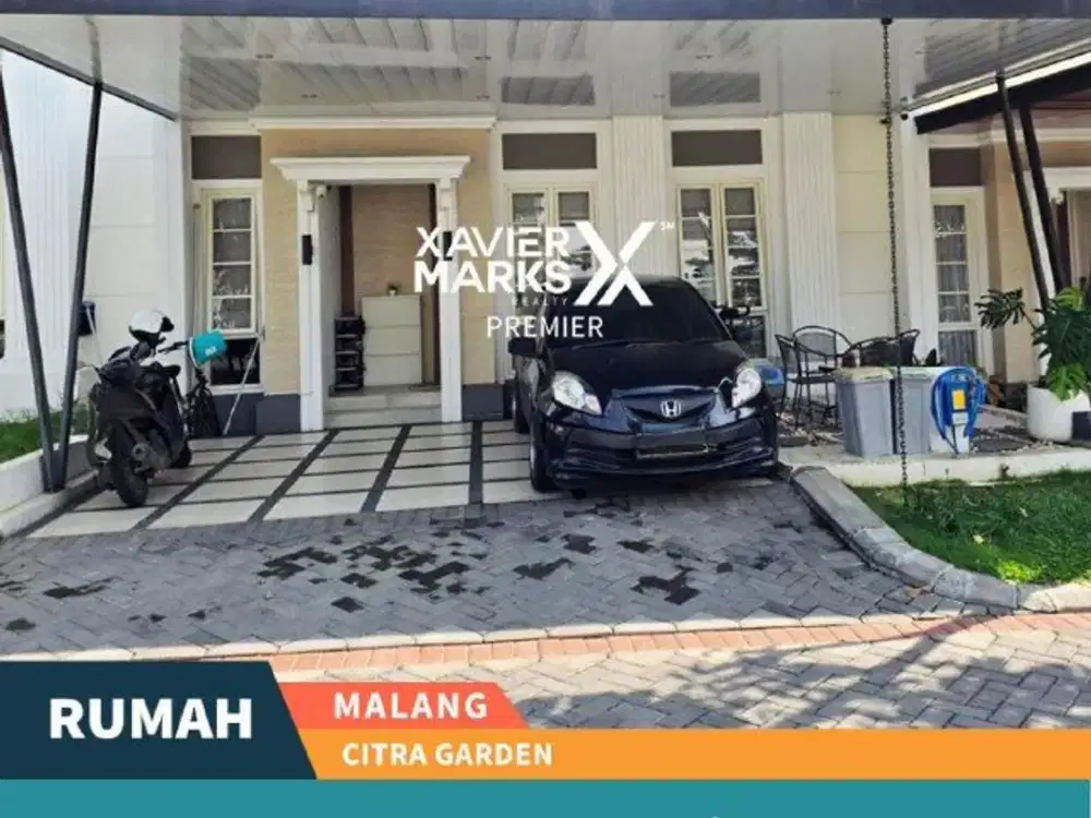 j007 Rumah Full Furnished di Boulevard Cluster di Citra Garden, Malang