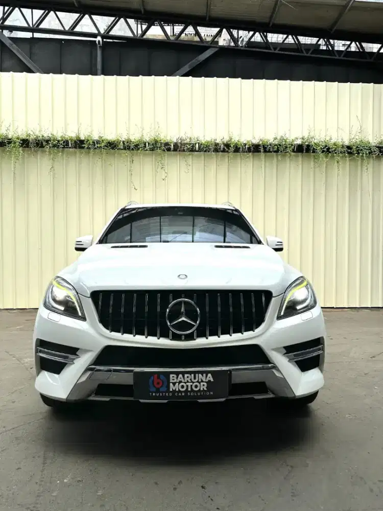 (Tdp 50jt) Mercedes Benz ML 400 AMG 2014 PUTIH TERAWAT