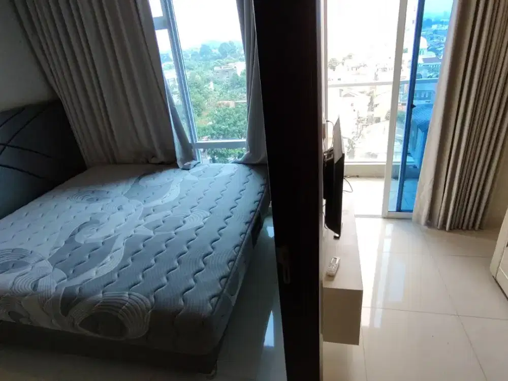 Disewakan 1 Kamar Tidur Furnish Di Apartemen Puri Mansion Ukuran 37 m2 Harga Termurah 37 Juta/Tahun Saja