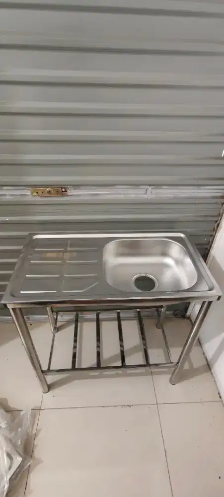 BAK CUCI PIRING MEJA STAINLESS