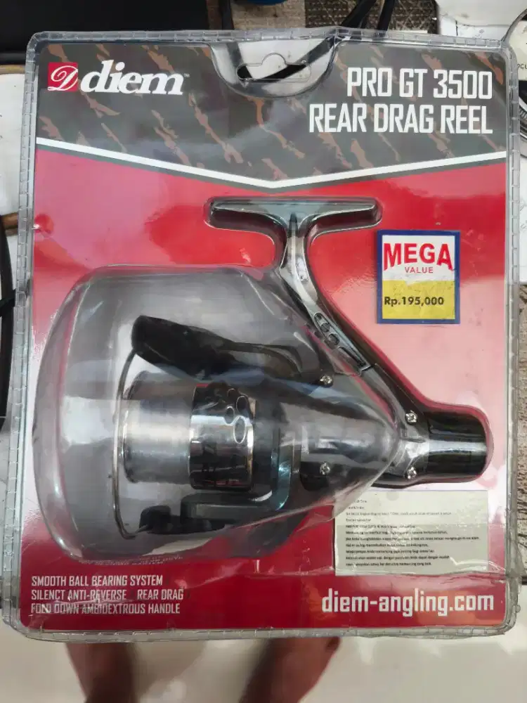 Reel pancing baru, masih segel
