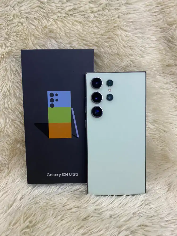 Samsung S24 Ultra 12/1TB Titanium Green Fullset original#3Gcom