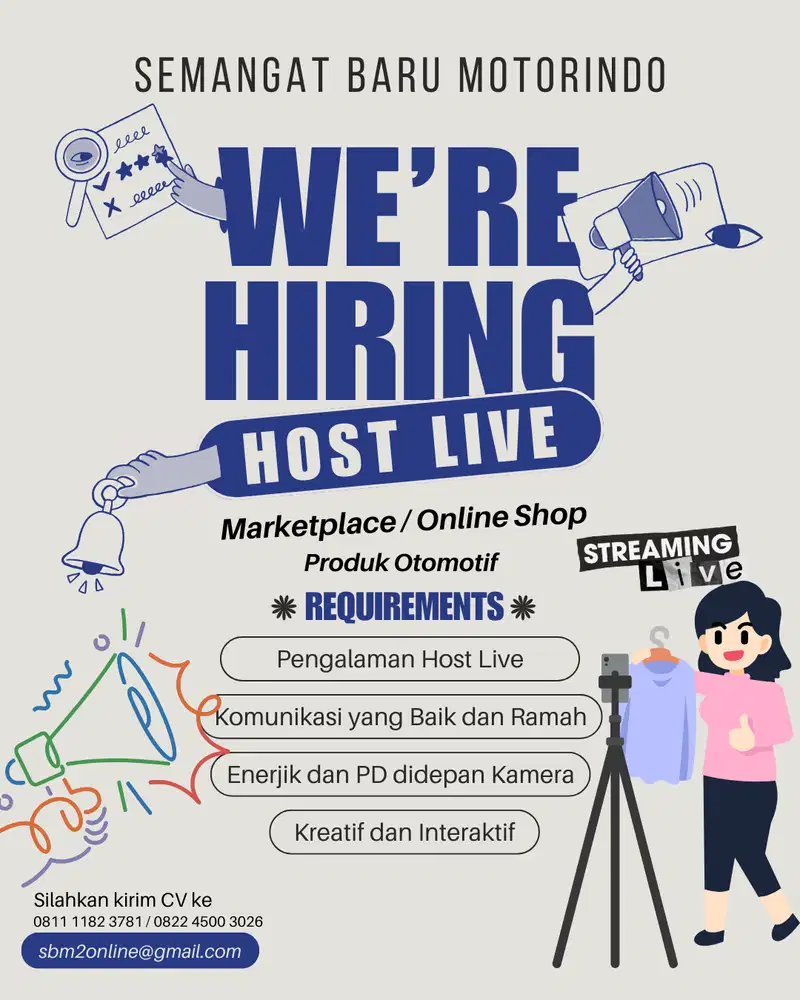 HOST LIVE MARKETPLACE / ONLINE SHOP