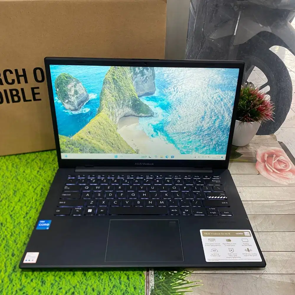 New Asus Vivobook GO E1404GA Core i3-N305 RAM 8GB SSD 512GB 14FHD