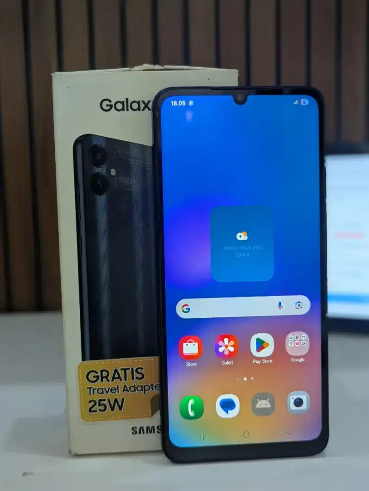 Samsung Galaxy A05 6/128 Black | Unit+Dus Ori Resmi |