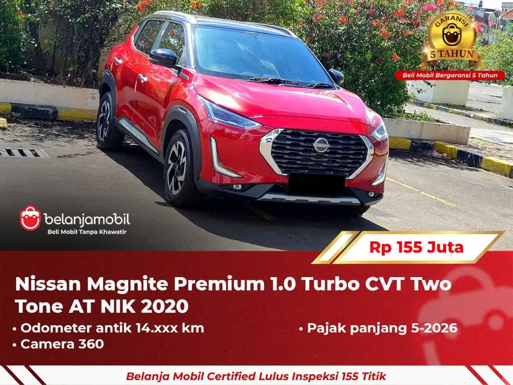 [ GARANSI 5TH ] Nissan Magnite Premium 1.0 Turbo Two Tone 2020 2021
