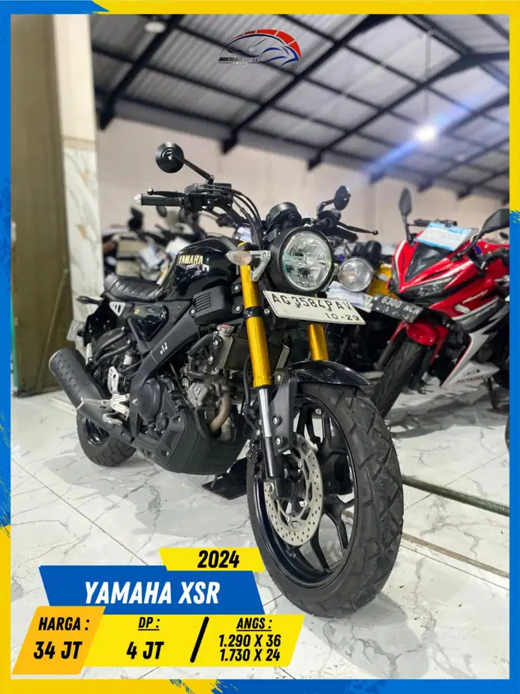PROMO YAMAHA XSR 155 2024 BARANG ISTIMEWA HIKMAH MOTOR KEPUH MALANG