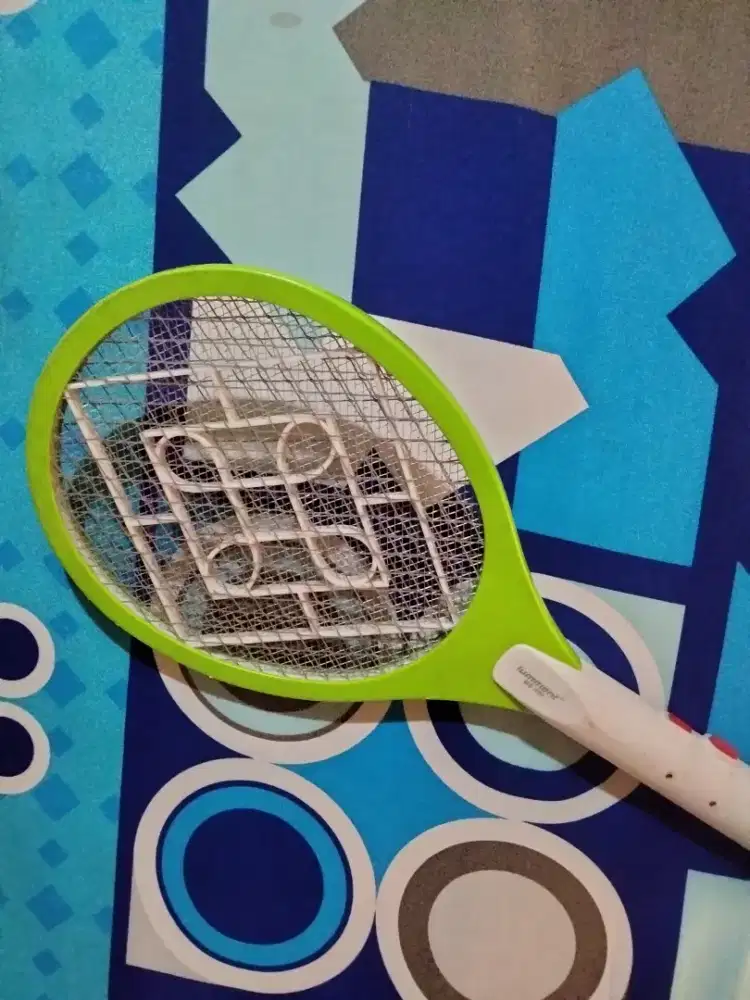 raket nyamuk listrik.