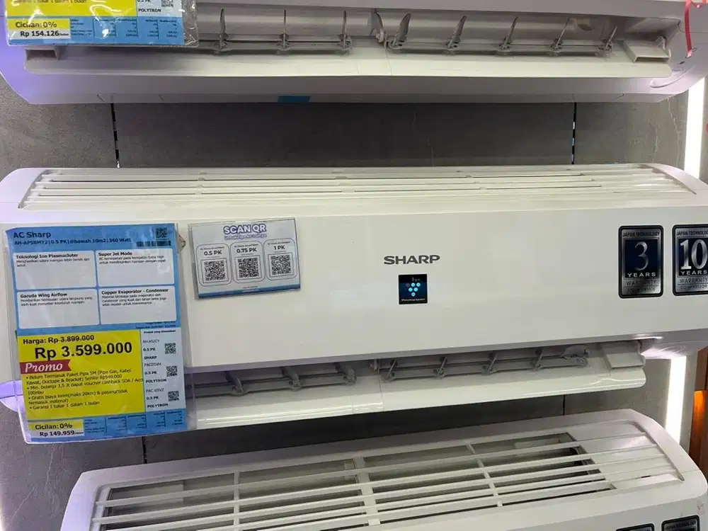 AC Sharp Bisa Dicicil pakai spaylater