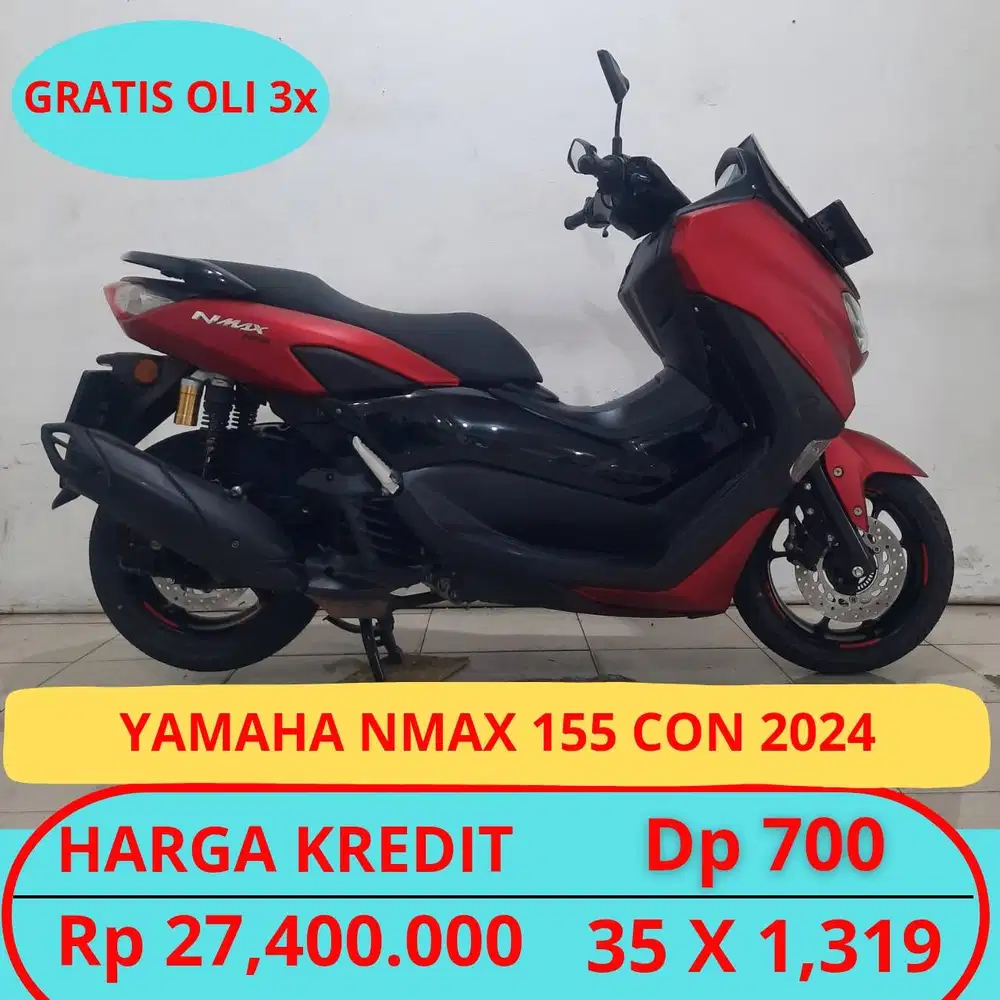 YAMAHA NMAX 155 CON 2024 DP HANYA 700 RIBU GUYSSS