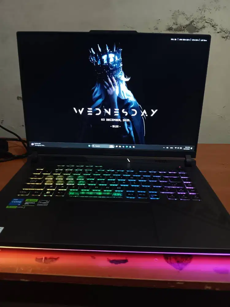 Dijual Cepat! Laptop Gaming ASUS ROG G16 – Intel i5-13450HX | RTX 4050
