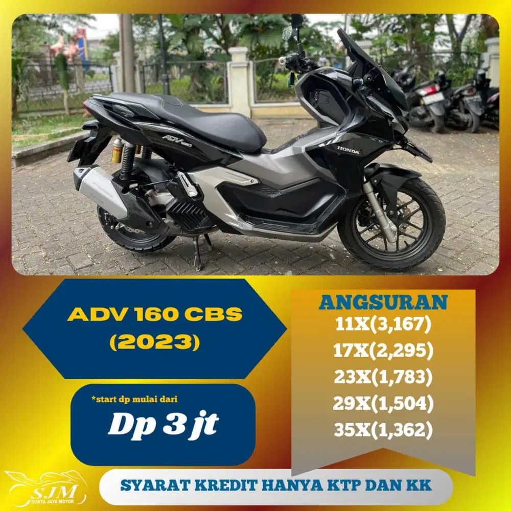 HONDA ADV 160 CBS 2023 KONDISI MANTAPP