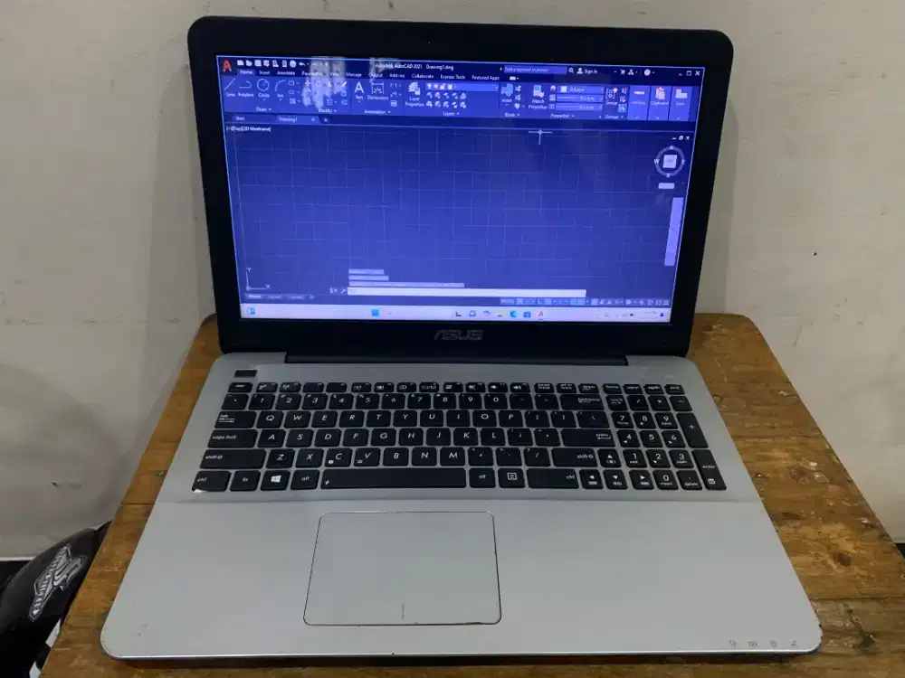 Asus X555B Amd a9 Ram 8gb ssd 128gb siap pakai