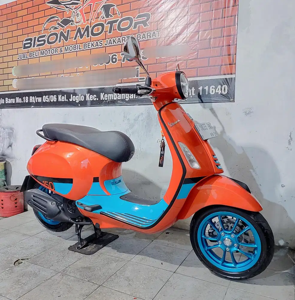 Limited edition! VESPA PRIMAVERA ABS COLOR VIBE 2024 Pajak ON sprint