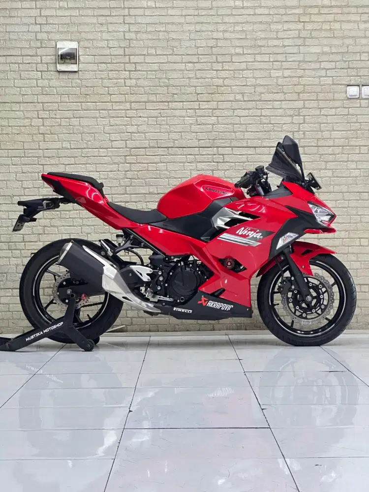 ODO 10RB‼️ Kawasaki New Ninja 250 FI 2022 Red Favorit Mustika Motoshop