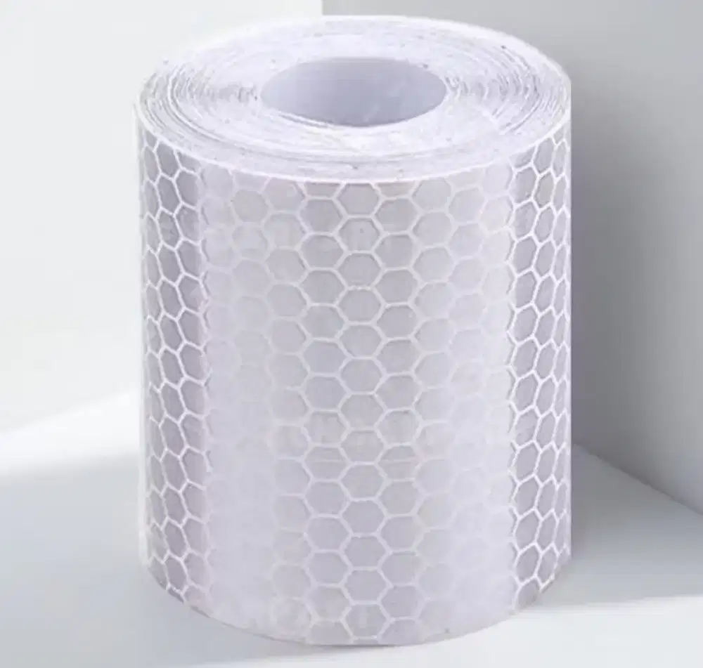 Stiker Reflektif Bodi Mobil Motor Motif Sarang Lebah 300 x 5 CM.