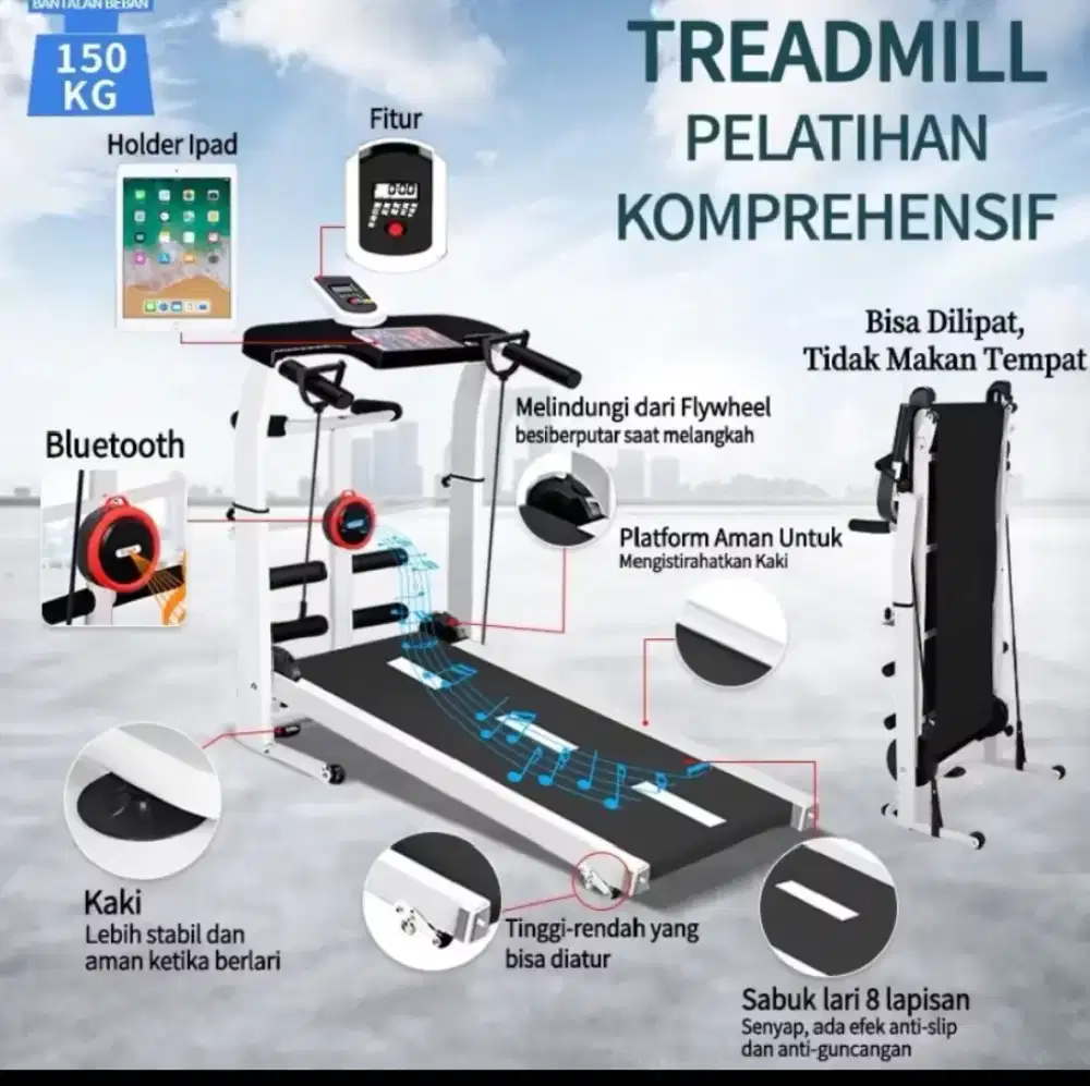 Jual treadmill manyal