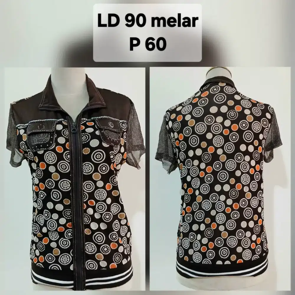 Baju blouse atasan wanita sz M, preloved