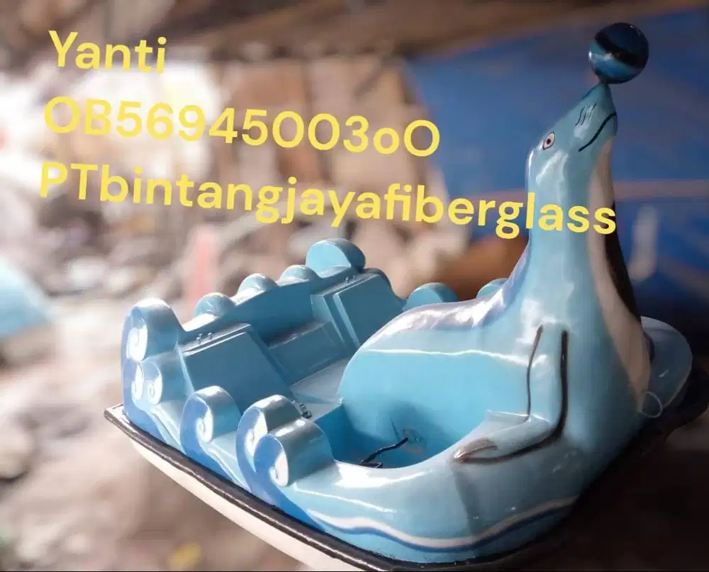 sepeda air anjing laut,bebek beekan,perahu wisata