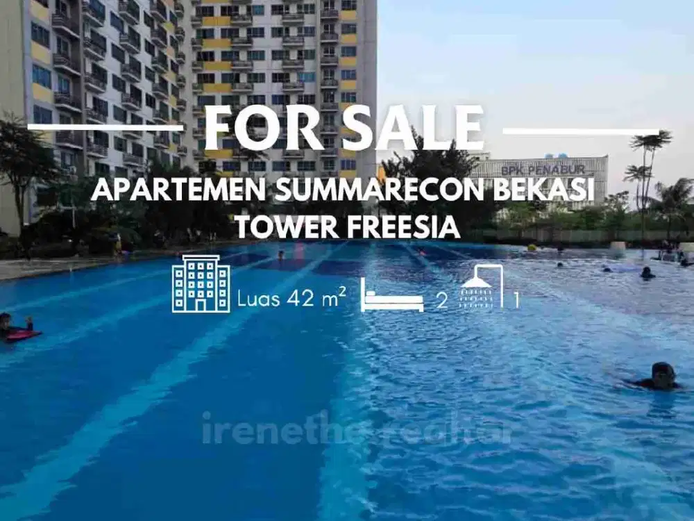 Dijual Apartemen Summarecon Bekasi Tower Freesia
