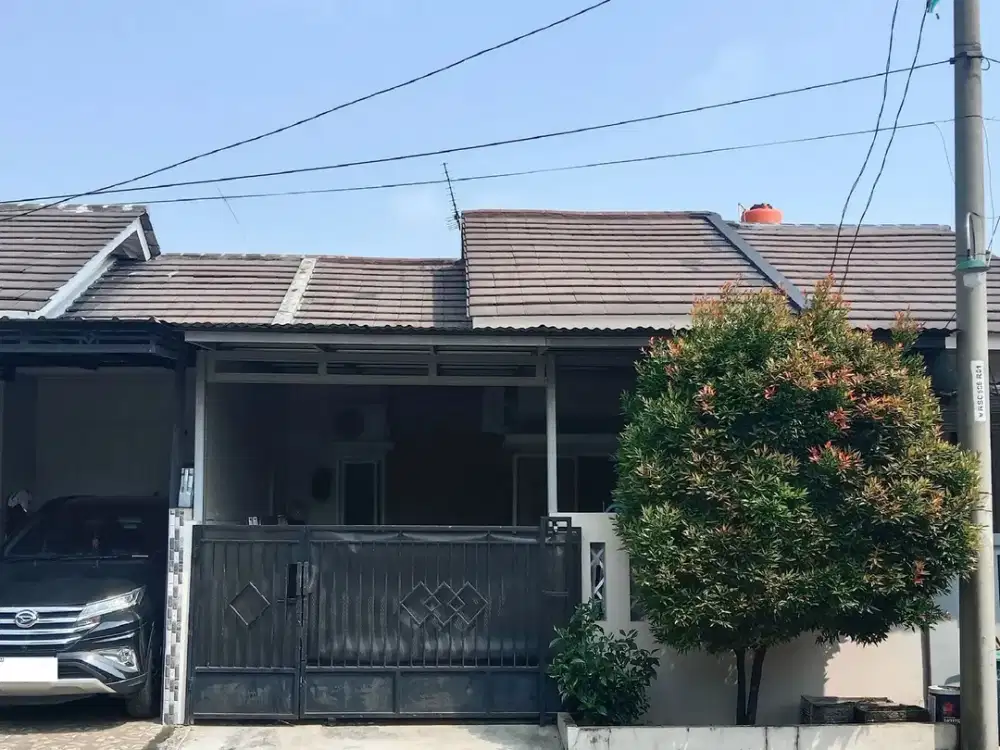 Rumah Hadap Timur 6 Menit ke Stasiun Cilebut Dibantu KPR J-35773