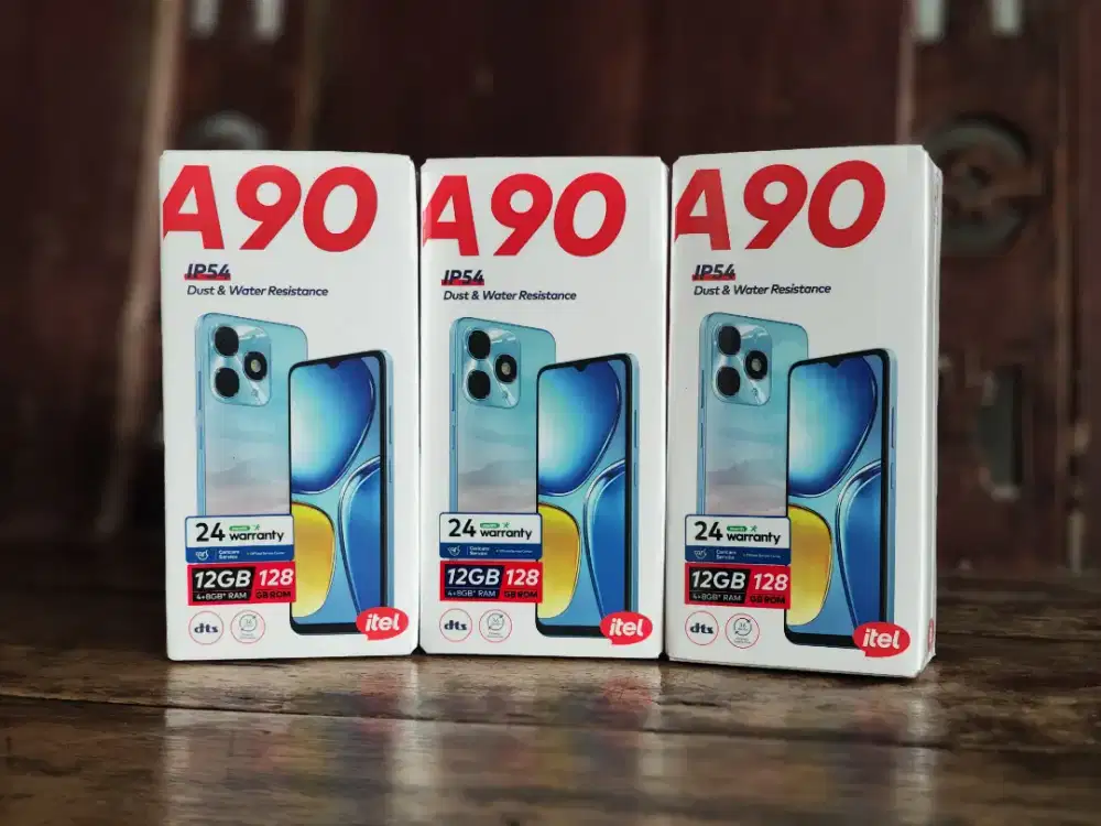 Itel A90 4/128 Baru Garansi Resmi 1th