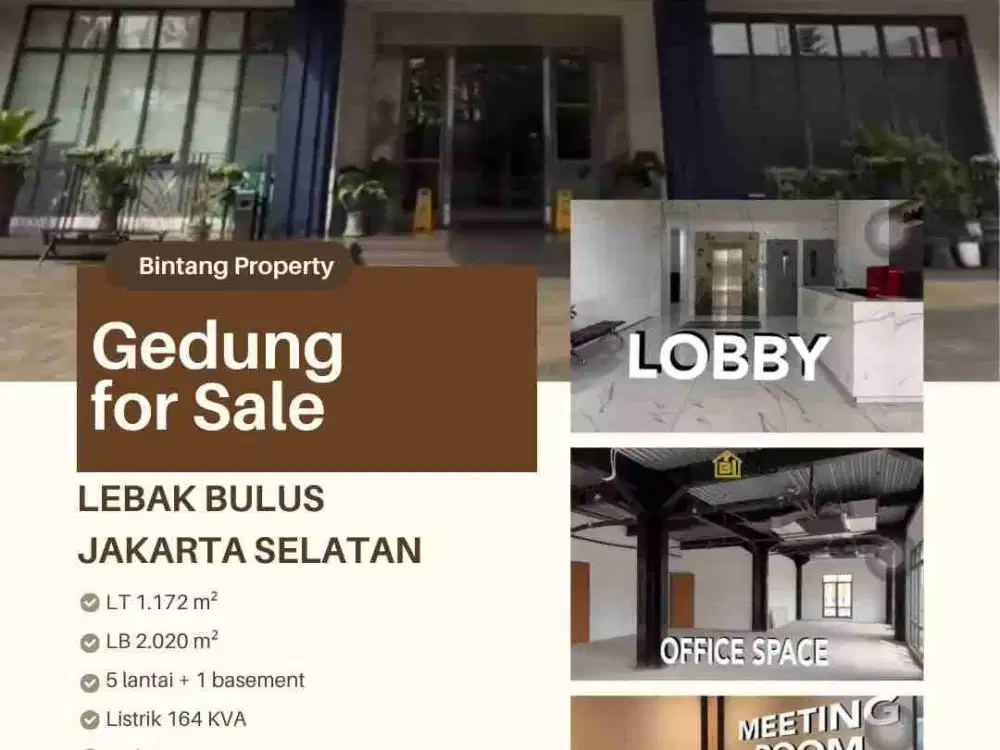 Gedung komersial di Lebak bulus
