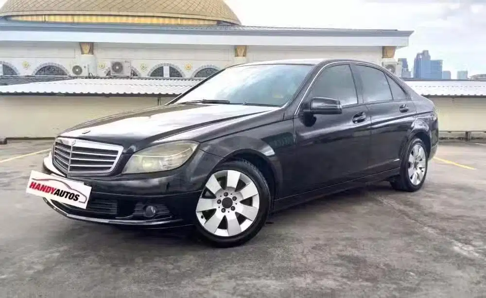 Mercedes Benz C200K Tahun 2009 Automatic Hitam Metalik
